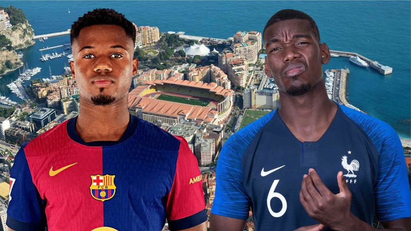 Mercato : "S'il reste, Ansu Fati et Paul Pogba vont réussir à l'AS Monaco grâce à lui"