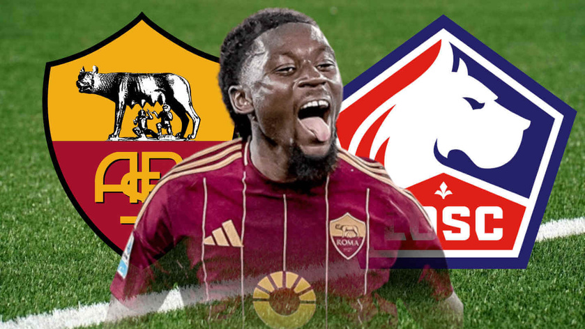 Avant de défier le LOSC avec l'AS Rome, Manu Koné brille en Equipe de France Avant de défier le LOSC avec l'AS Rome, Manu Koné brille en Equipe de France