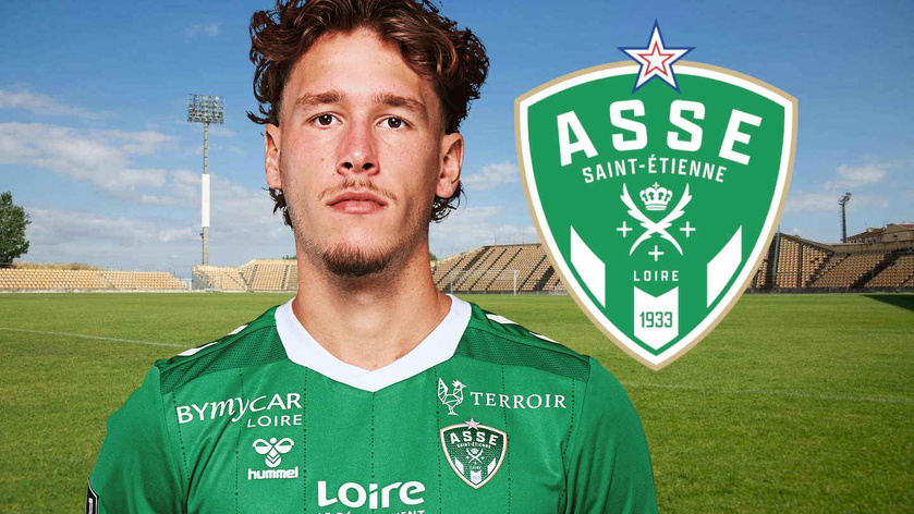 Lucas Stassin (ASSE) ciblé par l'AS Rome ? La réponse !