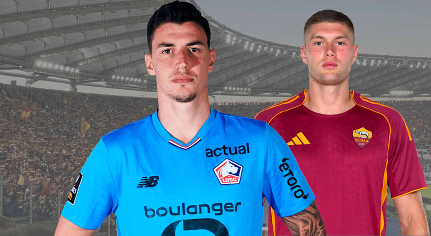 Artem Dovbyk fait encore des cauchemars de Berke Özer après AS Rome - Lille ! Artem Dovbyk fait encore des cauchemars de Berke Özer après AS Rome - Lille !