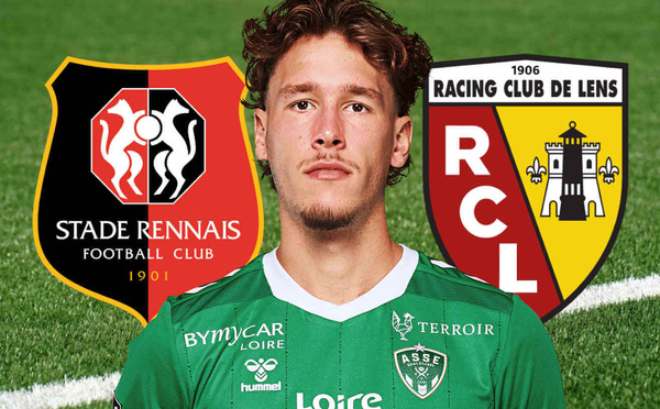 Belle offre du Stade Rennais pour Lucas Stassin (ASSE), ciblé par le RC Lens !